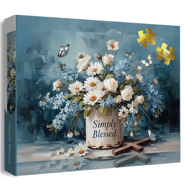 Rompecabezas benditos simples 1000 piezas